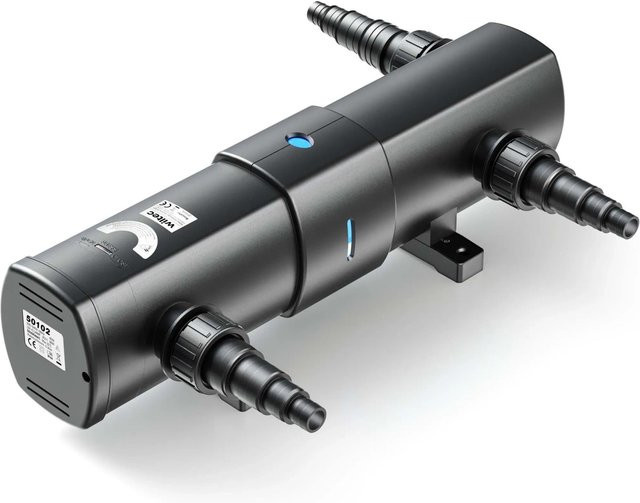 Sunsun UV-C Teichklärer Wasserklärer Lichtfilter, 36 W, 6000 L/H, Schwarz - Bild 1