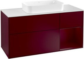 V&B Waschtischunterschrank Finion in Weiß, Breite: 120 cm, Tiefe: 50,1 cm, Höhe: 50,1 cm - Bild 1