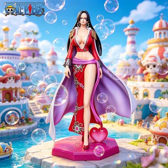 Bandai One Piece Anime Figur Boa Hancock als PVC-Statue, Höhe: 26,5 cm - Bild 1