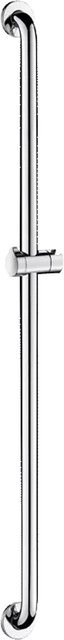 Delabie Brausestange mit Schieber aus Edelstahl hochglanzpoliert in Silber, Höhe: 115 cm, Durchmesser: 32 mm - Bild 1