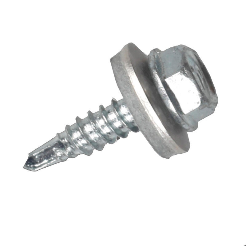 Friedrich von Lien AG Edelstahl-Reparaturschrauben selbstbohrend in Silber, 20 Stück, Durchmesser: 7,2 mm, Länge: 19 mm - Bild 1