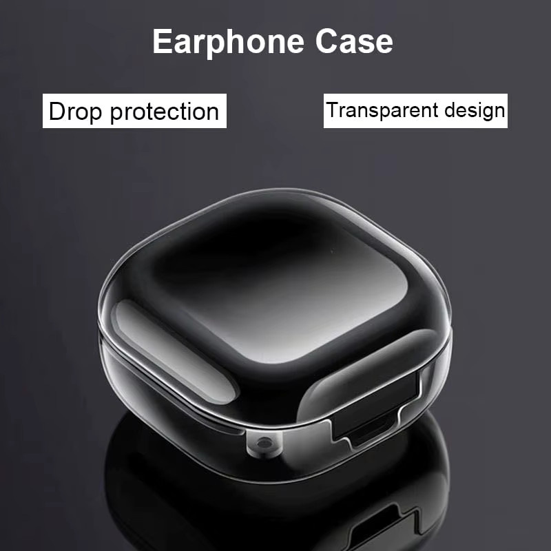 Samsung Schutzhülle für Galaxy Buds 4 und Buds 4 Pro in Transparent mit Reinigungsset und Schlüsselband - Bild 4