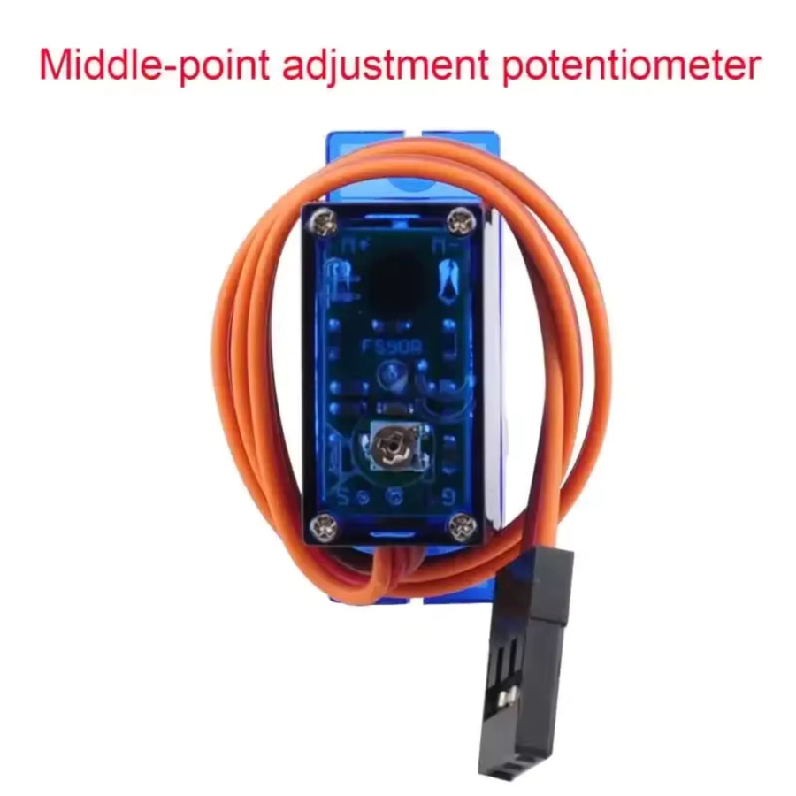 Feetech FS90R Kontinuierliches Rotations-Mikroservo, mit digitalem Tester und Batteriegehäuse, 1,5 kg Drehmoment - Bild 2