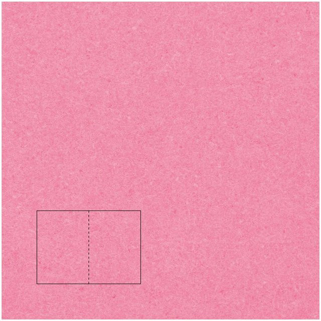 Rico Design Paper Poetry Klappkarten Essentials B6 in Pink, 5 Stück - Bild 1