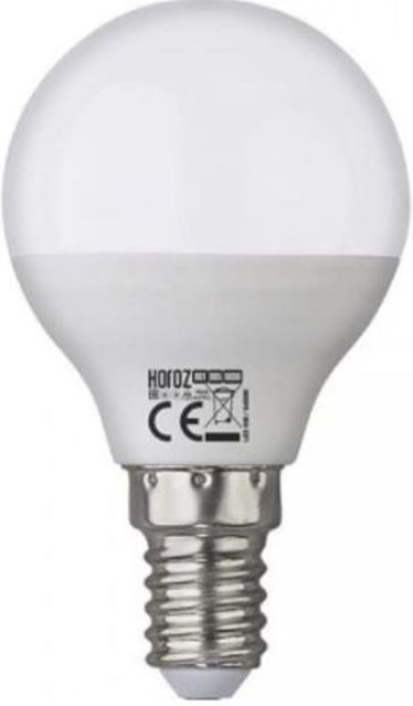 LED-Birne Globe in Weiß mit E14 Sockel, 3,5W (entspricht 30W), 6400K Cool White - Bild 1