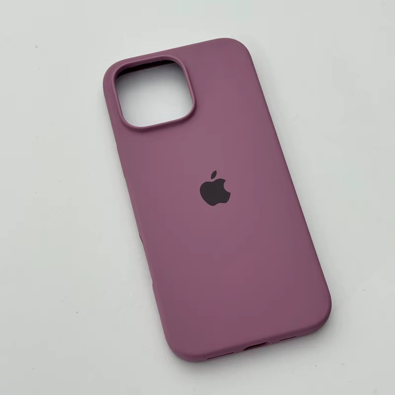 Apple Flüssigsilikonhülle für iPhone in Schwarz - Bild 2