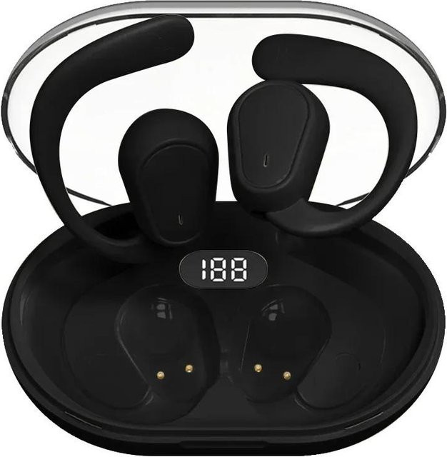 Kebidumei Bluetooth 5.3 In-Ear Kopfhörer mit Geräuschunterdrückung und HiFi Stereo in Schwarz - Bild 1