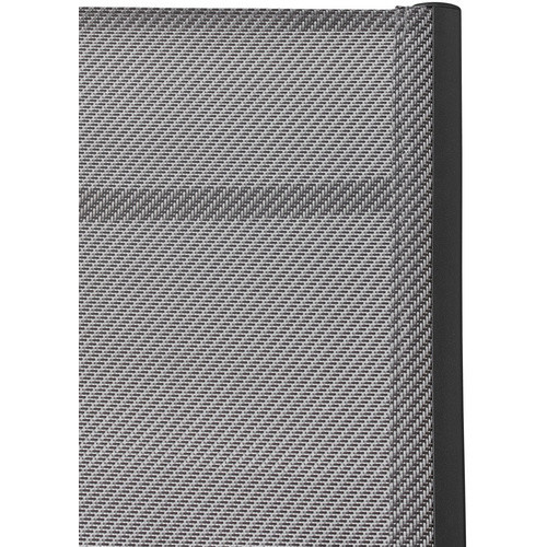 Merxx Carrara Klappstuhl 2er-Set aus Aluminium und Textil in Grau, B/T/H: 60 x 70 x 108 cm - Bild 4