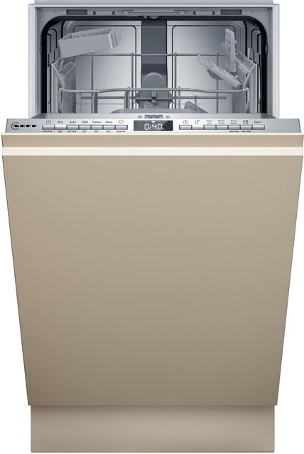 Bosch S853HKX21E N30 Einbau-Geschirrspüler vollintegriert, Breite: 45 cm, Beige - Bild 1