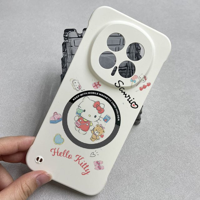 Sanrio Kawaii Handyhülle für Honor Magic 8 Pro 7 Lite 6 Pro X9B X9C X9D in Weiß, ultradünne rahmenlose Anti-Drop-Hülle - Bild 1