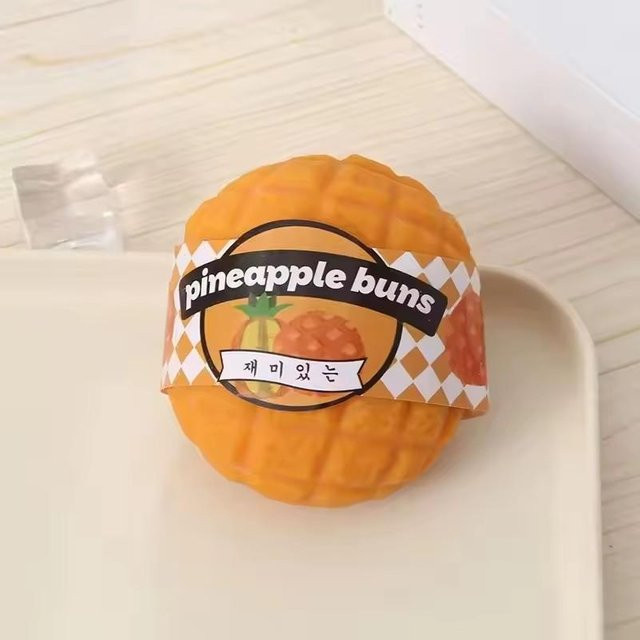 Squishy Ananasbrötchen Stressball, Sensorisches Spielzeug - Bild 1