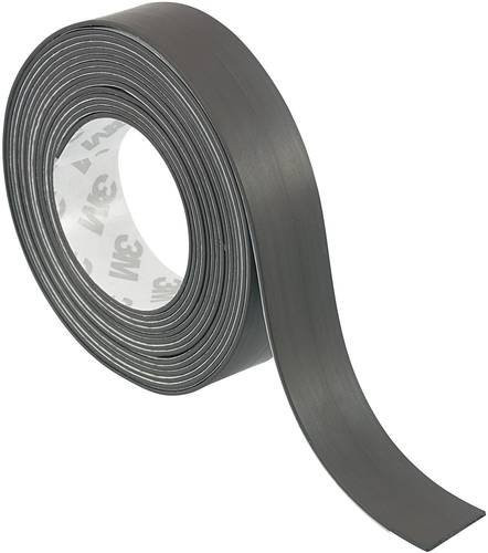 TRU Components Magnetklebeband S513-350 Schwarz, Länge: 3 m, Breite: 50 mm - Bild 1