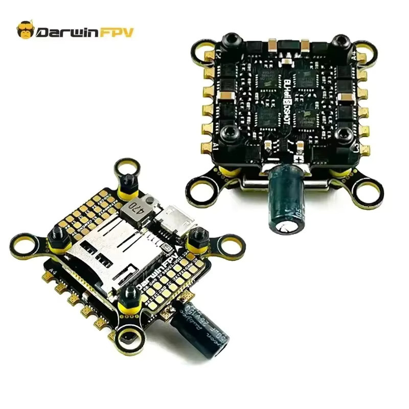 DarwinFPV F411 Stack mit F411 FC MPU6500 und 4in1 30A ESC in Schwarz - Bild 3