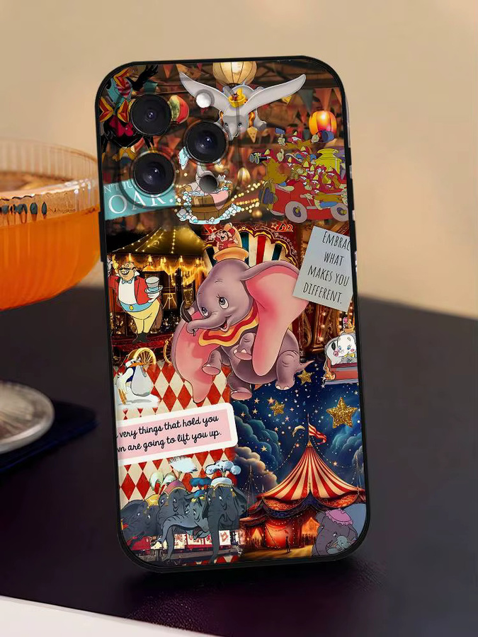D-Dumbo Handyhülle für Apple iPhone 15 14 13 12 11 Pro Max Plus Mini in Multicolour - Bild 6