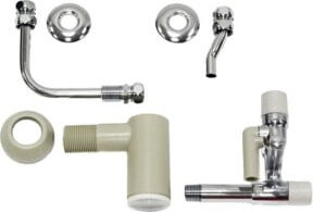 Vaillant Sicherheitsgruppe unter 6 bar in Silber mit 1/2" Anschluss - Bild 1