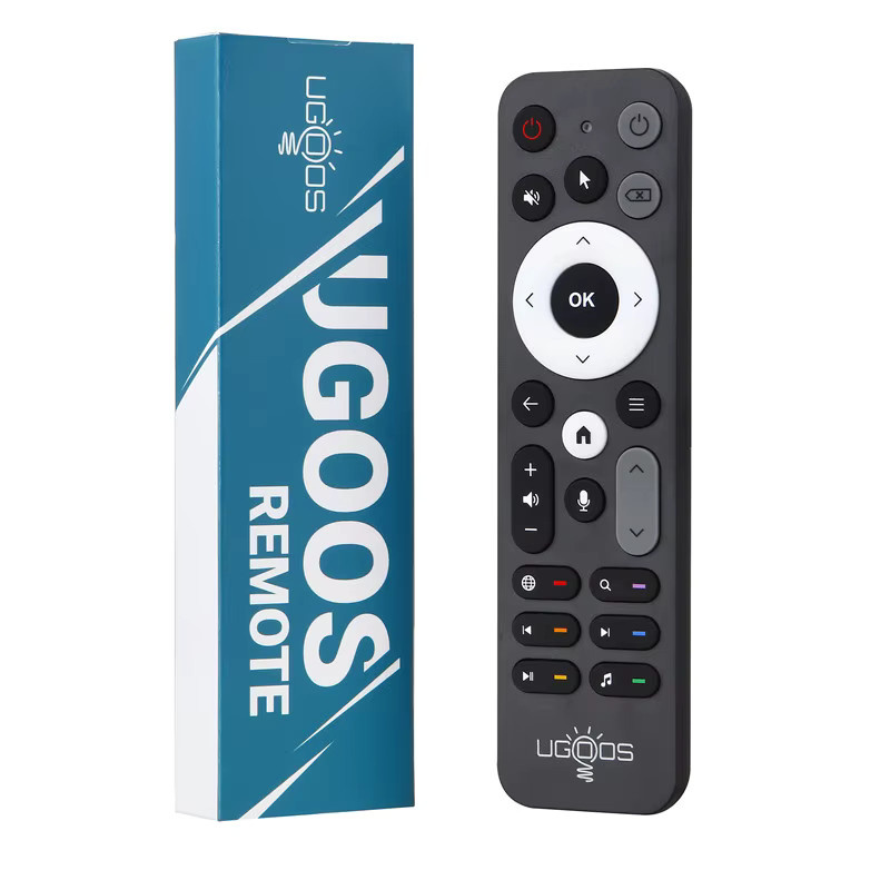 UGOOS UR02 Bluetooth Fernbedienung in Schwarz für Ugoos TOX1 TOX3 TOX4 AM8 PRO AM6B PLUS X4 X4Q Cube Pro TV Boxen - Bild 4