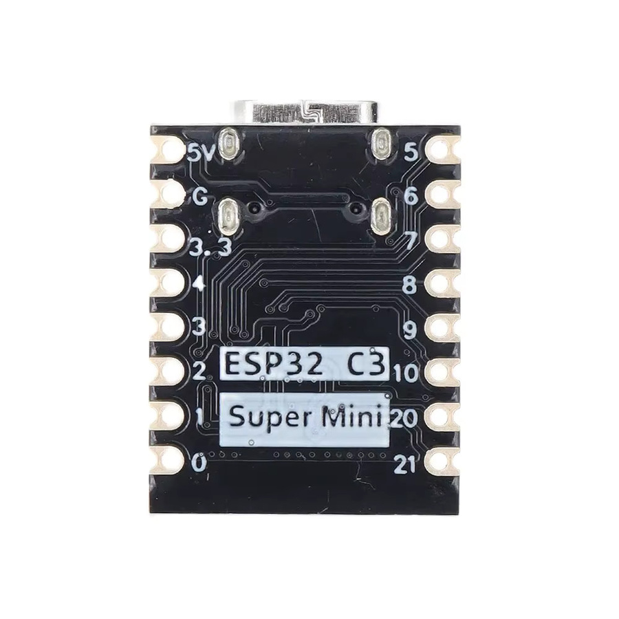TENSTAR ROBOT ESP32 C3 SuperMini Entwicklungsboard mit WiFi und Bluetooth in Schwarz - Bild 3
