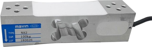 Mavin NA2 C3 Elektronische Plattformwaage Single Beam mit Load Cell Sensor in Silber (100 kg bis 200 kg) - Bild 1