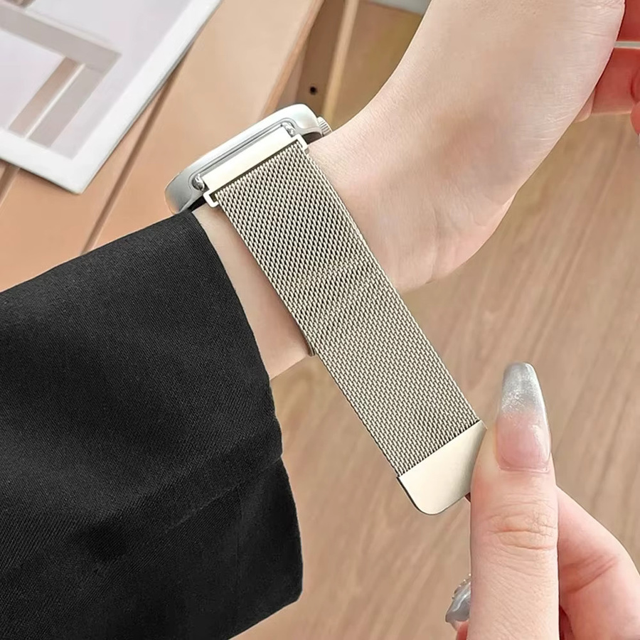 VATMENS Uhrenarmband Edelstahl, Silber, Unisex - Bild 2
