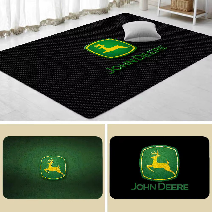 Kayoom Anti-Rutsch Fußmatte mit J-John-Logo Design in Schwarz, B: 60 cm, T: 40 cm - Bild 2