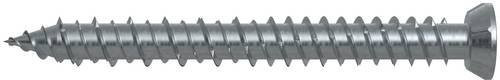 Fischer Fensterrahmenschraube Sechsrund, Farbe: Silber, 100 Stück, Durchmesser: 7,5 mm, Länge: 92 mm - Bild 1