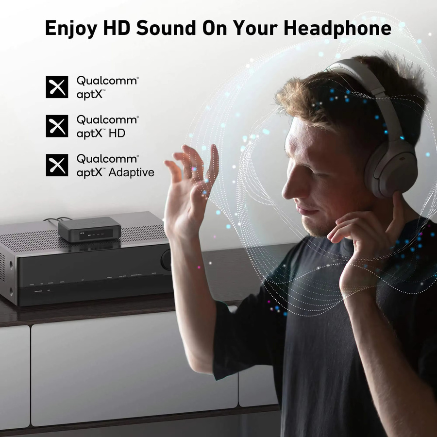 Arylic BT10 Kompakter Bluetooth 5.0 Stereo-Verstärker in Schwarz für dein Home-Audio-System (2.0 Kanal) - Bild 2