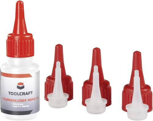 TOOLCRAFT ROPID 100 Sekundenkleber 885803 Set - Bild 1