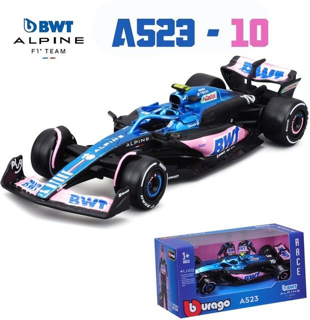Bburago F1 Rennformelauto, Modellauto, 1:43, ab 4 Jahre - Bild 1