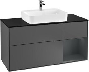 V&B Waschtischunterschrank Finion in Matt, Breite: 120 cm, Tiefe: 50,1 cm, Höhe: 50,1 cm - Bild 1