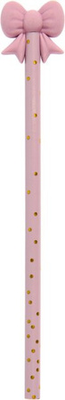 Rico Design Paper Poetry Bleistift mit Schleife in Mauve