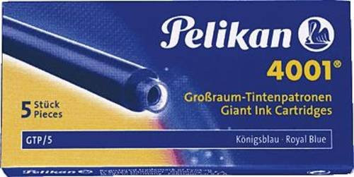 Pelikan Tintenpatronen 4001 Blau, 5 Stück - Bild 1