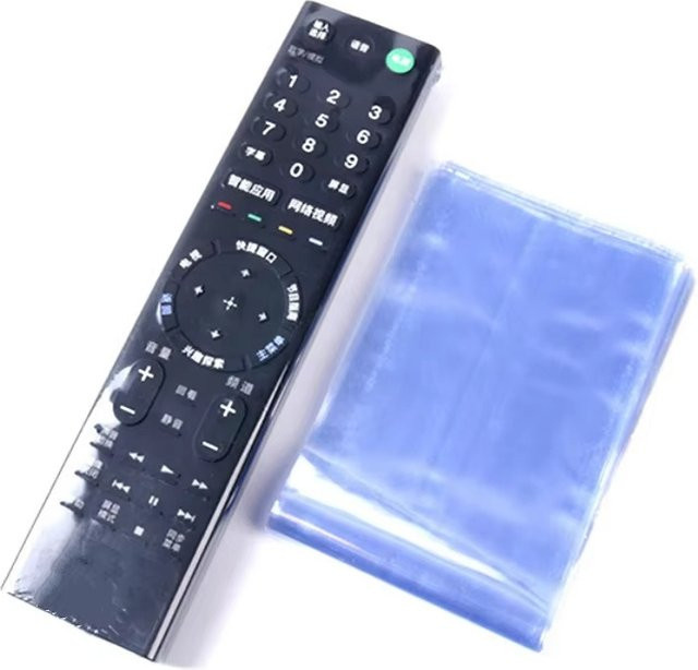 20 Stück transparente Schrumpffolien-Taschen von Mrgabwte als wasserdichte und staubdichte Schutzhülle für TV-Boxen und Fernbedienungen - Bild 1
