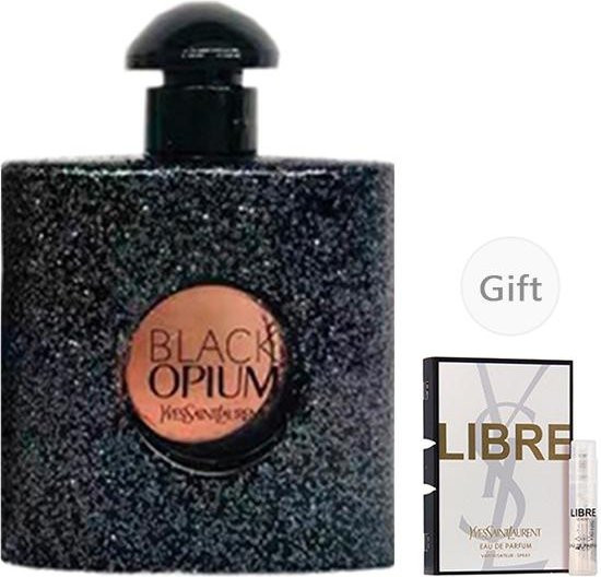 Yves Saint Laurent Black Opium Eau de Parfum, 75 ml, Damen, mit Libre Proben-Set - Bild 1