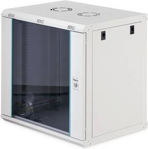 Digitus DN-37108 19 Zoll Netzwerkschrank 12 HE in Grau (RAL 7035) - Bild 1