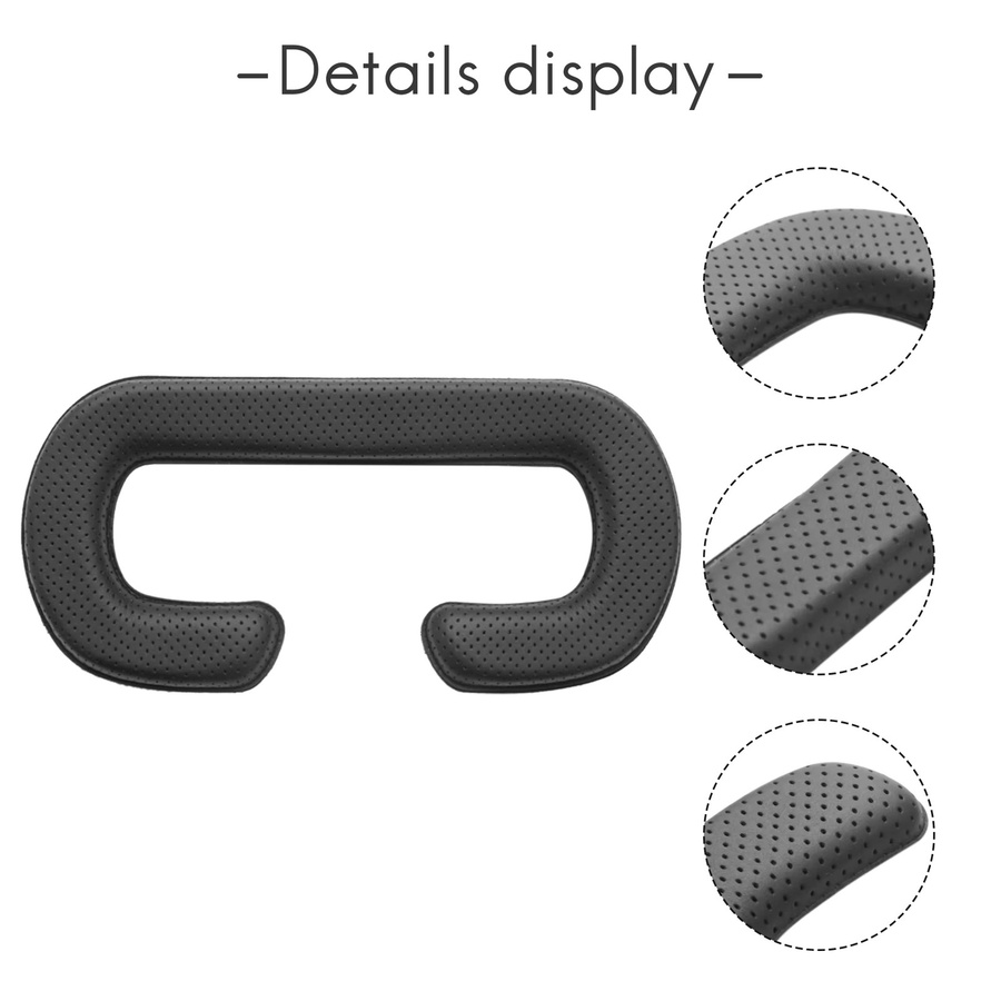 HTC Vive Gesichtskissenbezug aus PU-Leder und Schaumstoff in Schwarz - Bild 6