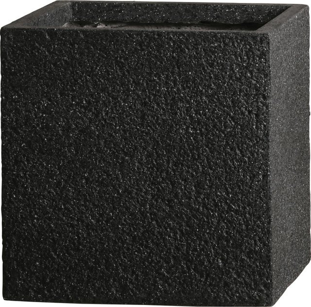 Fibreclay Blumengefäß Anthrazit B: 29,5 cm, T: 29,5 cm, H: 31 cm - Bild 1