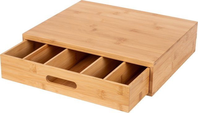 WENKO Kaffeebox und Teebox aus Bambus in Braun - Bild 1