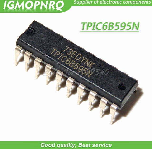 5 Stück TPIC6B595N DIP-20 Shift Register Original in Schwarz - Bild 1