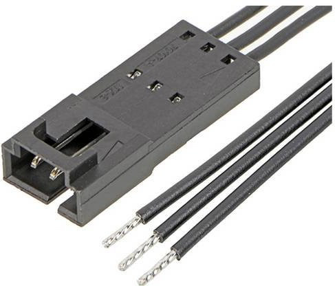 Molex Stiftgehäuse-Kabel 216273-1031 in Schwarz - Bild 1