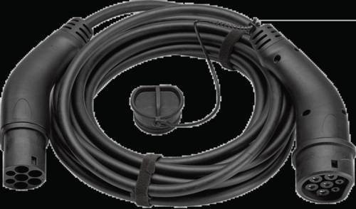 Hager XEVA734 eMobility Ladekabel Schwarz mit Type 2 und Type 1, 7,5 m - Bild 1
