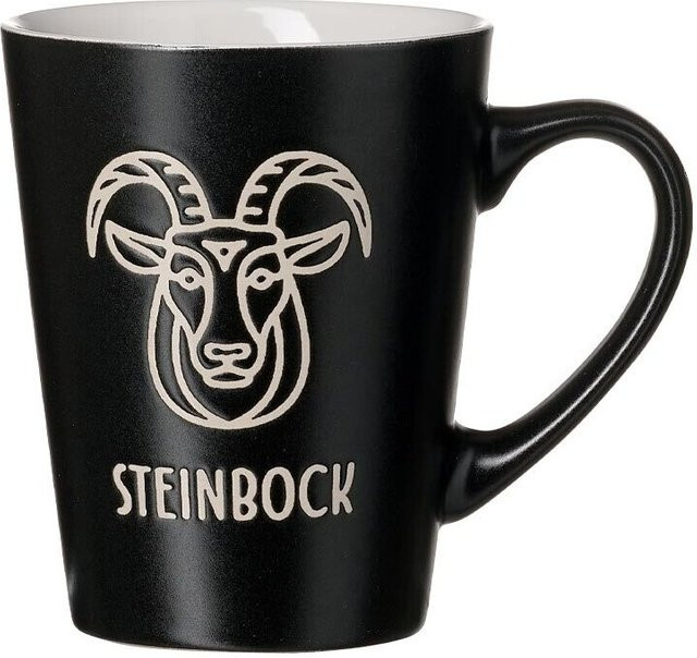 Ritzenhoff & Breker Henkelbecher Steinbock Cosmic Schwarz 350 ml - Bild 1
