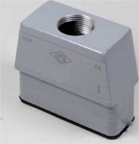 ILME MZFV25L25 MZFV 25 L25 Tüllengehäuse aus Aluminium in Grau - Bild 1