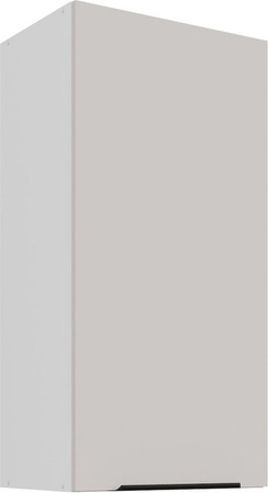 Küchen Hängeschrank COMO in Kaschmir, Wandmontage mit Einlegeböden, Breite: 45 cm, Höhe: 90 cm