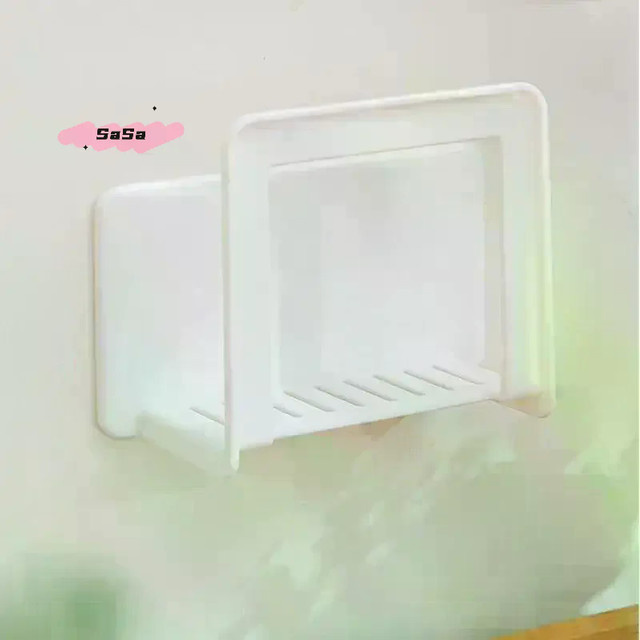 YOWEI Wandmontierte Aufbewahrungsbox für WLAN-Router und TV-Set-Top-Box in Weiß - Bild 1