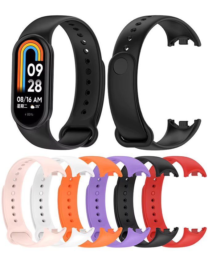 Xiaomi Uhrenarmband Silikon, Schwarz, Unisex - Bild 5