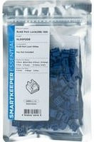 Smartkeeper RJ45 LAN Port Schloss NL03P2DB Blau 100 Stück Ethernet Schnittstellenblockierung - Bild 2