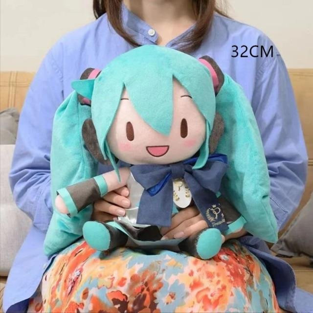 Japan Anime Hatsune Miku FUFU Plüsch Kissen, Plüsch Puppe, Blau, ab 4 Jahre - Bild 1