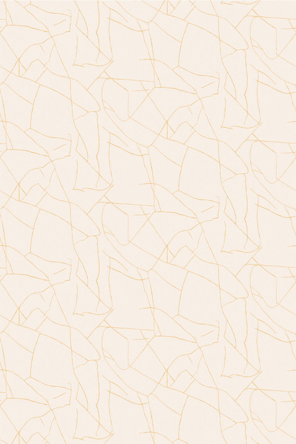 Élitis Tapete Kintsugi VP 1004 52 in Gold, Silber und Beige mit abstraktem Design aus Vlies und Vinyl - Bild 1