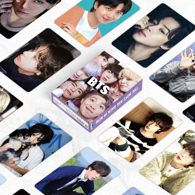 BTS Lomo-Kartenalbum Merchandise Flashcard, 55-teiliges Set - Bild 1