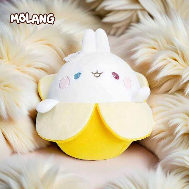 Molang Weißes Kaninchen, Plüschtier, 30cm - Bild 1